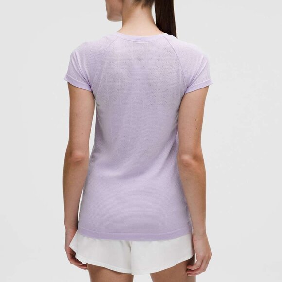 NWT Lululemon Swiftly Tech Short Sleeve 2.0, 4, Herringbone Lavender Frost - Picture 4 of 9